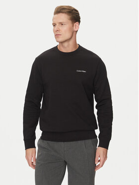 Calvin Klein Calvin Klein Bluză Linear Box Logo K10K114259 Negru Regular Fit