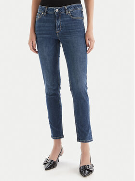 Liu Jo Liu Jo Teksad UF5035 D0236 78857 Tumesinine Slim Fit