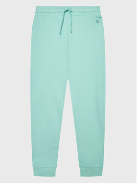 United Colors Of Benetton United Colors Of Benetton Spodnie dresowe 3J68CF02H Zielony Regular Fit