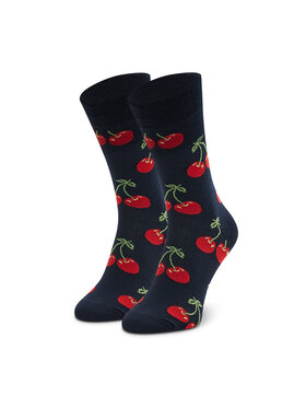 Happy Socks Happy Socks Unisex Magasszárú Zokni CHE01-6050 Sötétkék