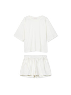 White pocket White pocket Piżama dzianinowa Écru