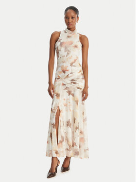 Bardot Bardot Abito da sera Leanna 60373DB1 Écru Slim Fit