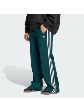 adidas adidas Donji dio trenerke Firebird KG3701 Zelena Loose Fit