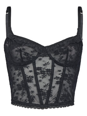 Hunkemöller Hunkemöller Сутиен с банели Darcy 302364 Черен
