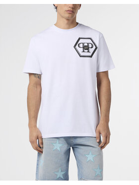 PHILIPP PLEIN PHILIPP PLEIN T-Shirt 29879 Biały Regular Fit