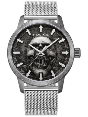Police Police Zegarek POLICE PL.PEWJG0005505 Srebrny