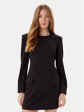 Armani Exchange Armani Exchange Kleid für den Alltag XW000661 AF16142 UC001 Schwarz Regular Fit