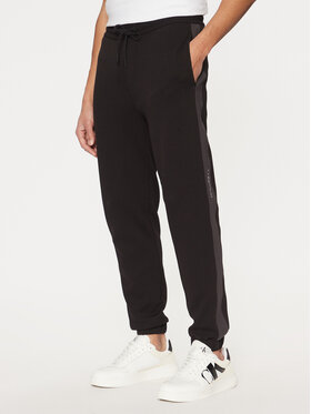 Calvin Klein Jeans Calvin Klein Jeans Jogginghose J30J327243 Schwarz Regular Fit