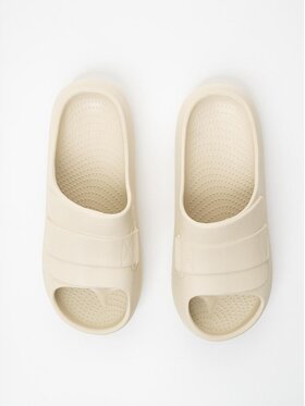 Urban Socks Urban Socks Klapki Kąpielowe Kremowe Urban Basen Burr Imitation 40/41 Biały