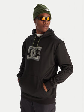 DC Shoes DC Shoes Pulóver Snowstar ADYFT03417 Fekete Regular Fit