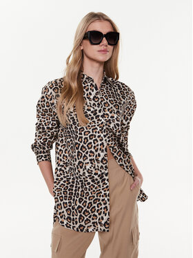 HUGO Hugo Košeľa The Boyfriend Shirt 50484436 Farebná Oversize