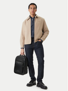 Tommy Hilfiger Tommy Hilfiger Nahrbtnik Th Business Leather Backpack AM0AM14162 Črna