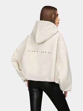 MADE BY SOCIETY MADE BY SOCIETY Kurtka anorak Jacheta CEMENT RUST - J27088 Biały Basic Fit