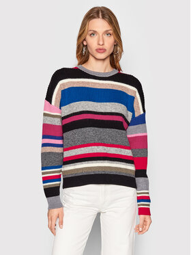 The Kooples The Kooples Пуловер FPUL25004K Цветен Loose Fit