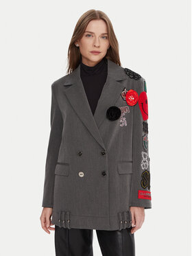 LOLA CASADEMUNT LOLA CASADEMUNT Sako LF2502015 Šedá Oversize