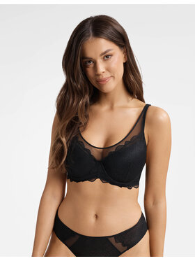 Esotiq Esotiq Biustonosz push-up 40338 Czarny