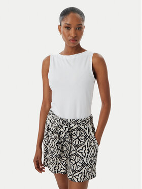 Vero Moda Vero Moda Top Panda 10314416 Bílá Slim Fit