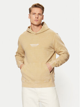 Jack&Jones Jack&Jones Majica dugih rukava Vesterbro 12267037 Bež Relaxed Fit