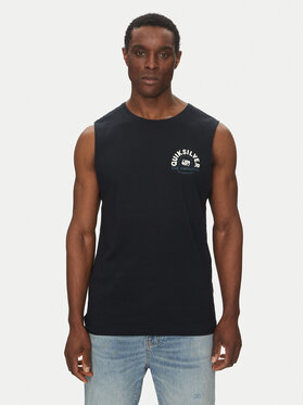 Quiksilver Quiksilver Tank top EQYZT08029 Czarny Relaxed Fit