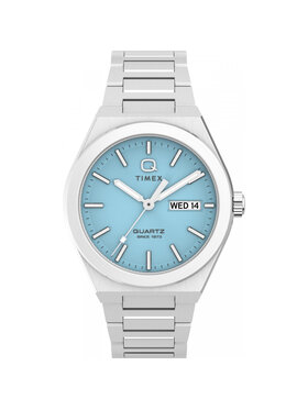 Timex Timex Zegarek TW2Y35200 Srebrny