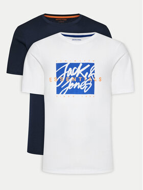 Jack&Jones Jack&Jones 2er-Set T-Shirts Colton 12277637 Bunt Standard Fit