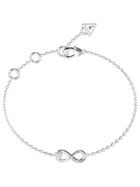 Guess Guess Bransoletka JUBB06048JWRHS Srebrny
