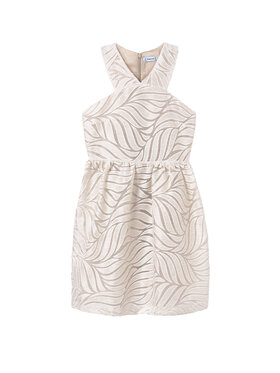 Mayoral Mayoral Vestito elegante 6976 Beige Regular Fit