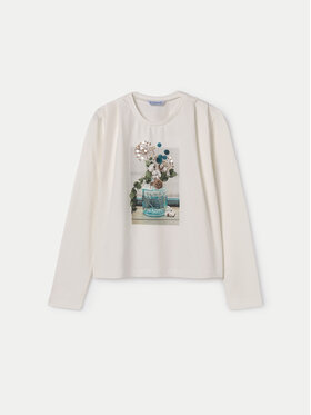 Mayoral Mayoral Bluse 7005 Écru Regular Fit