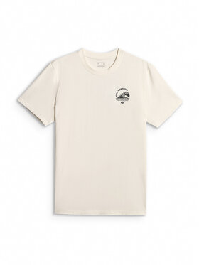 4F 4F T-Shirt CATCH THE WAVE Bílá Relaxed Fit