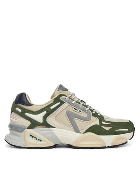 REPLAY REPLAY Sneakersy GMS9M .000.C0008T Zielony