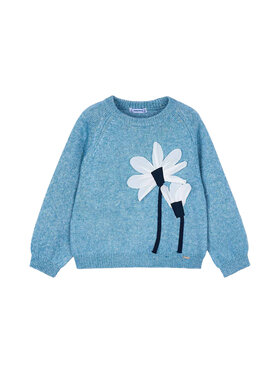 Mayoral Mayoral Sweter 4308 Niebieski Regular Fit