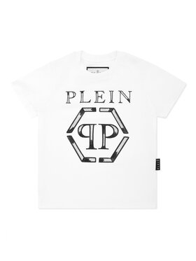 PHILIPP PLEIN PHILIPP PLEIN T-Shirt 28211 Biały Regular Fit