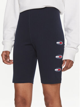 Tommy Jeans Tommy Jeans Cyklistické šortky Archive DW0DW18129 Tmavomodrá Slim Fit