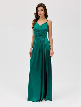 Roco Fashion Roco Fashion Sukienka wieczorowa Salma Zielony Slim Fit