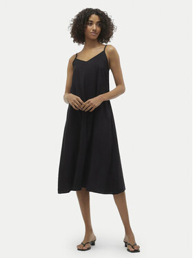 Vero Moda Vero Moda Letné šaty Josie 10303398 Čierna Regular Fit