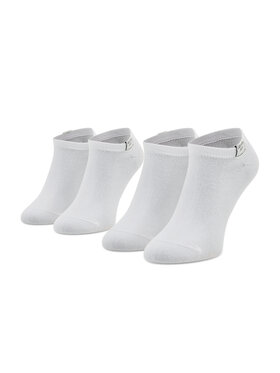 Calvin Klein Jeans Calvin Klein Jeans Moteriškų trumpų kojinių komplektas (2 poros) 701218749 Balta