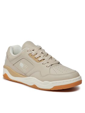 Tommy Jeans Tommy Jeans Sneakersy Tjm Leather Outsole Color EM0EM01350 Béžová