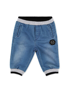 PHILIPP PLEIN PHILIPP PLEIN Jeansy 3385 Błękitny Straight Fit