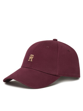 Tommy Hilfiger Tommy Hilfiger Cappellino Th Elevated Chic Cap AW0AW17631 Bordeaux