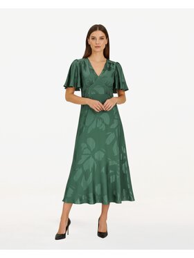 Castellani Castellani Sukienka codzienna Sukienka Sylvi Zielony Regular Fit