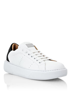 PHILIPP PLEIN PHILIPP PLEIN Sneakersy 4911 Biela