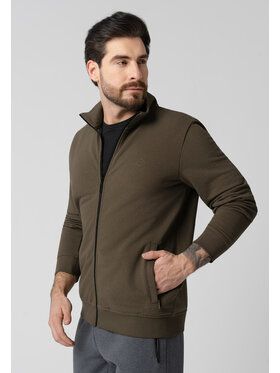 Volcano Volcano Bluza B-DRACO Brązowy Regular Fit