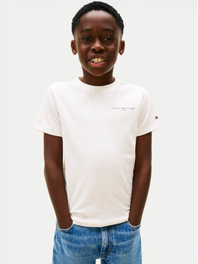 Tommy Hilfiger Tommy Hilfiger Marškinėliai Mini Corp KS0KS00661 Écru Regular Fit