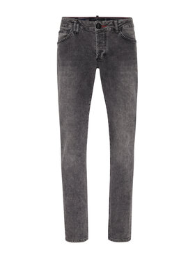 PHILIPP PLEIN PHILIPP PLEIN Jeans 18961 Grigio Straight Leg