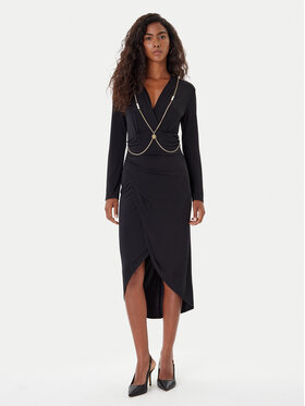 Rinascimento Rinascimento Kokteilikleit CFC0020146002 Must Slim Fit
