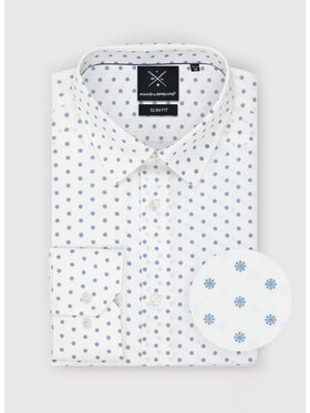 Pako Lorente Pako Lorente Koszula P23SF-1X-010 Biały Slim Fit