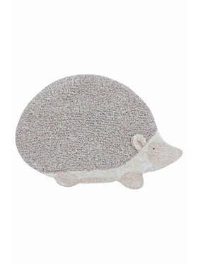 Lorena Canals Lorena Canals Dywan dziecięcy Dywan bawełniany Jeż Animal Rugs Szary