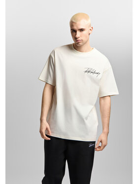 PROSTO. PROSTO. T-Shirt Club Biały Oversize