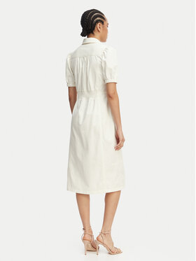 French Connection French Connection Φόρεμα τζιν 71SZN Λευκό Regular Fit