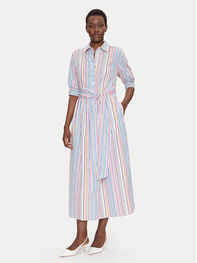 Luisa Spagnoli Luisa Spagnoli Rochie tip cămașă Piastrella 542094 Colorat Regular Fit